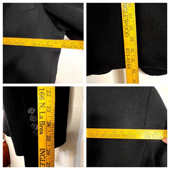 Macy's ALFANI Mens Heavy Coat Blazer Sport Jacket Size L Wool Blend - Picture 13 of 16